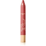 Bourjois Velvet the Pencil rtěnka v tužce s matným efektem odstín 04 Less is Brown 1,8 g