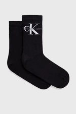 Ponožky Calvin Klein Jeans dámske, čierna farba, 701218750