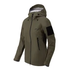 Dámská nepromokavá bunda Hardshell SQUALL Helikon-Tex® – Taiga Green (Barva: Taiga Green, Velikost: XXL)