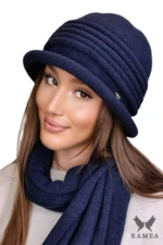 Berretto da donna Kamea Kamea_Hat_K.18.055.12_Navy_Blue