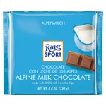 RITTER SPORT Mléčná Čokoláda 250 g