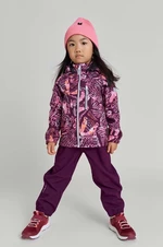 Dětská bunda Reima Vantti fialová barva