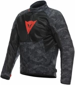 Dainese Ignite Air Tex Jacket Camo Gray/Black/Fluo Red 60 Textilná bunda