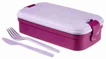 Piknikový box LUNCH & GO light purple