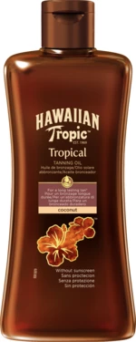 Hawaiian Tropic Opaľovací olej Tropical Tanning Oil Coconut 200 ml