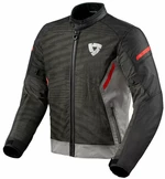 Rev'it! Jacket Torque 2 H2O Grey/Red M Kurtka tekstylna