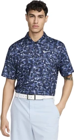 Nike Dri-Fit Tour Confetti Print Mens Polo Ashen Slate/White S