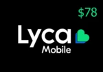 Lyca Mobile $78 Mobile Top-up US