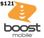 Boost Mobile $121 Mobile Top-up US