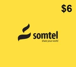 Somtel $6 Mobile Top-up SO