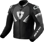 Rev'it! Jacket Argon 2 Black/White 46 Giacca di pelle