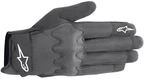 Alpinestars Stated Air Gloves Black/Silver XL Motorradhandschuhe