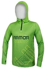 Delphin Horgászpóló Hooded Sweatshirt UV ARMOR 50+ Neon XL