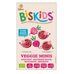 Biskids BIO dětské celozrnné mini sušenky s červenou řepou 120 g