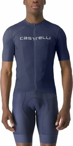Castelli Prologo Lite Jersey Belgian Blue/Ivory M Maillot de ciclismo