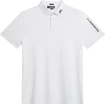 J.Lindeberg Tour Tech Slim Fit Mens Polo Blanco S Camiseta polo
