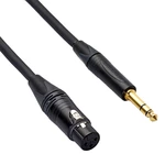 Bespeco AHSMA600 Negro 6 m Cable de micrófono