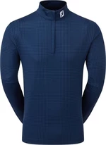 Footjoy Glen Plaid Print Chill-Out Navy L Sudadera con capucha/Suéter