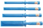BGS technic Plastové škrabky, šábry na lepené závaží, lišty, 19 - 38 mm, sada 4 ks - BGS 0366