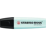 Zvýrazňovač - STABILO BOSS ORIGINAL Pastel - 1 ks - tyrkysová