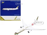 Boeing 787-9 Commercial Aircraft "Gulf Air - 70th Anniversary" White with Graphics 1/400 Diecast Model Airplane by GeminiJets