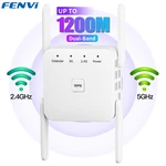 1200Mbps 5Ghz Wireless WiFi Repeater 2.4G 5GHz Wifi Signal Amplifier Extender Router Network Wlan WiFi Repetidor