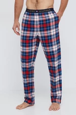 Pyžamové kalhoty Tommy Hilfiger pánské, vínová barva