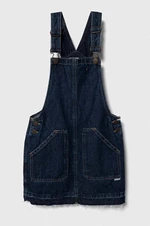 Dievčenské rifľové šaty Tommy Hilfiger mini, rovný strih