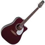 Takamine JJ325SRC Gloss Red Finish Elektroakustická gitara Dreadnought