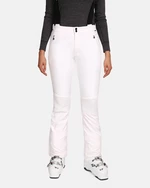 Biele dámske softshellové lyžiarske nohavice Kilpi DIONE