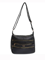 Black bag made of eco-leather