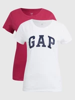 T-shirts with logo GAP, 2 pcs - Women