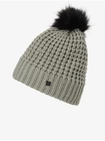 Women's grey beanie HELLY HANSEN W SNOWFALL BEANIE - Women