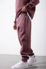 XHAN Sour Cherry Rotten Organic Cotton Raised Sweatpants
