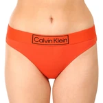 Women's thongs Calvin Klein orange