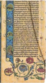 Zápisník Paperblanks - Gutenberg Bible Genesis - Slim linkovaný