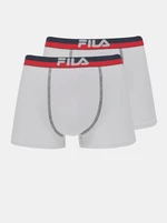 Set of two white boxers FILA