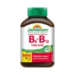 Jamieson Vitamíny B6, B12 a kyselina listová 110 tablet