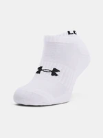 Under Armour Socks Core No Show 3Pk-WHT - unisex