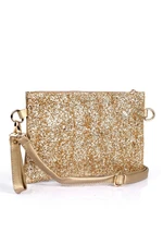 Capone Outfitters Clutch - Gold-colored - Plain