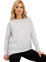 Light grey oversized sweatshirt