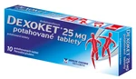 DEXOKET 25 mg 10 tablet