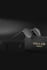 Polo Air Oval Framed Women's UV400 Protection Sunglasses Black Color