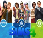 The Sims 4 Bundle Pack: City Living, Vampires, and Vintage Glamour DLCs Origin CD Key