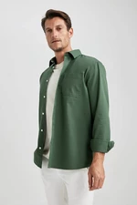 DEFACTO Regular Fit Long Sleeve Shirt