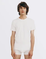 Organic Basics Core Slim Tee 2-Pack White / White L