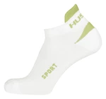 Husky  Šport biela/sv. zelená, XL(45-48) Ponožky