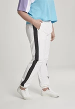 Women's striped trousers wht/blk