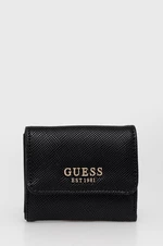 Peňaženka Guess LAUREL dámsky, čierna farba, SWZG85 00440
