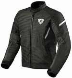 Rev'it! Jacket Torque 2 H2O Black/White S Textildzseki